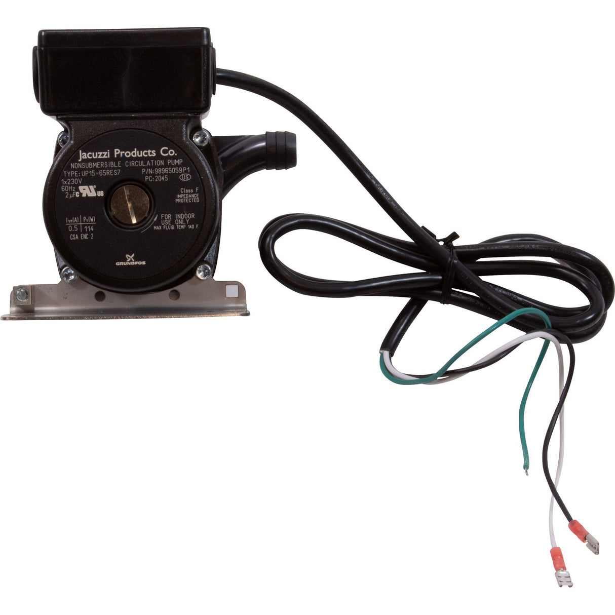 Pump Kit, Circ, Jacuzzi/Sundance, 240 Volt : 6000 - 125RK - Jacuzzi/Sundance -  - All Pool Parts