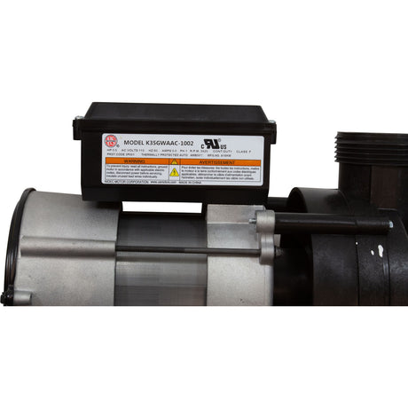 Pump, Bath, BWG Vico WOW, 0.5hp, 5.5A, 115V, w/Air Switch&Cord, OEM : 1050031 - Vico/Balboa -  - All Pool Parts