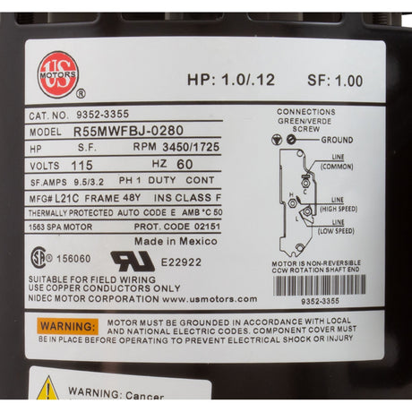 Pump, AquaFlo XP2, 1.0 OPhp/1.5hp 115v, 2 - Spd, 48fr, 2", OEM : 06610006 - 2040 - Aquaflo/Gecko -  - All Pool Parts