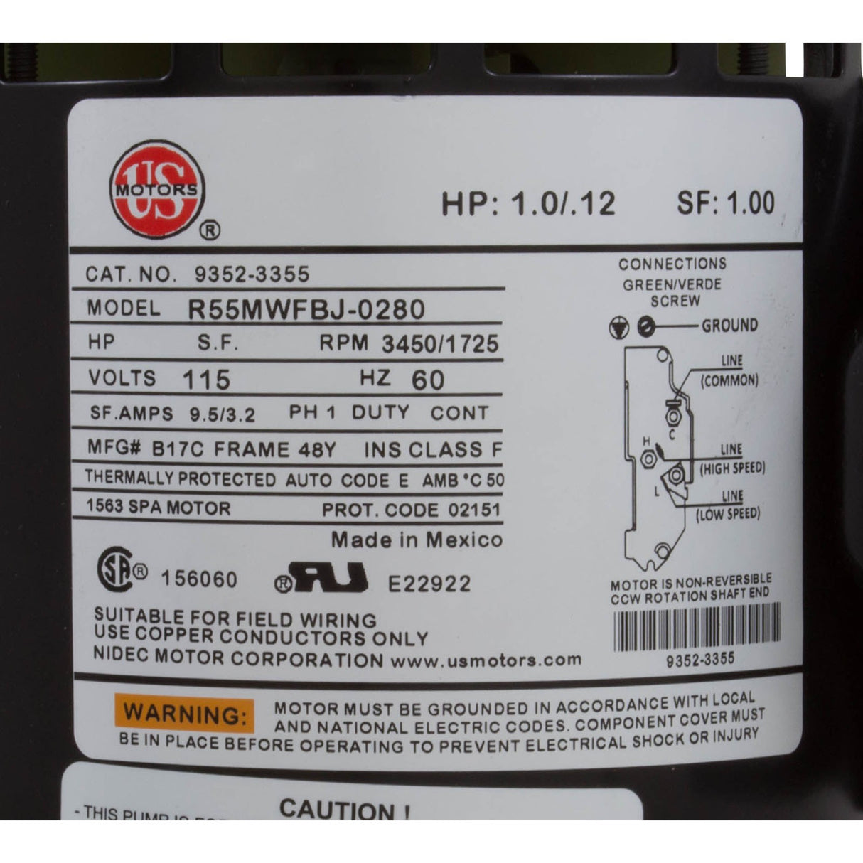 Pump, Aqua Flo FMHP, 1.0hp, 115v, 2 - Spd, 48fr, 1 - 1/2", OEM : 02110000 - 1010 - Aquaflo/Gecko -  - All Pool Parts