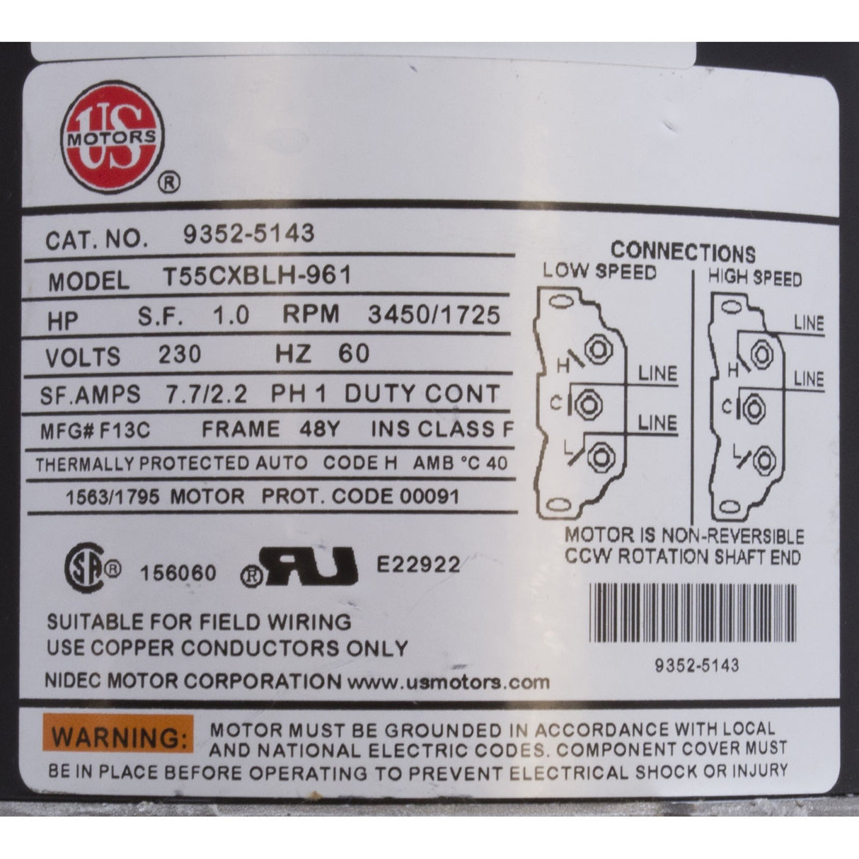 Pump, Aqua Flo FMHP, 1.0hp, 230v, 2 - Spd, 48fr, 1 - 1/2", OEM : 02110005 - 1010 - Aquaflo/Gecko -  - All Pool Parts