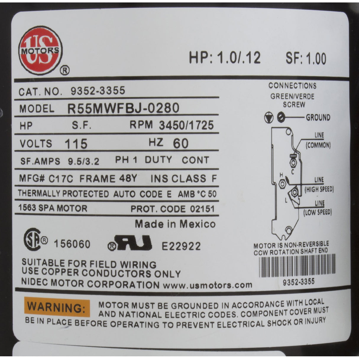 Pump, Aqua Flo FMCP, 1.0hp, 115v, 2 - Spd, 48fr, 1 - 1/2", OEM : 02610000 - 1010 - Aquaflo/Gecko -  - All Pool Parts