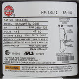 Pump, Aqua Flo FMCP, 1.0hp, 115v, 2 - Spd, 48fr, 1 - 1/2", OEM : 02610000 - 1010 - Aquaflo/Gecko -  - All Pool Parts