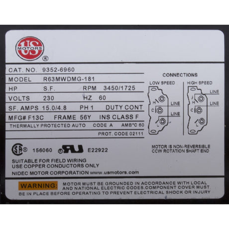 Pump, Aqua Flo XP3, 4.0hp, 230v, 2 - Spd, 56fr, 2 - 1/2", OEM : 08342761 - 2041 - Aquaflo/Gecko -  - All Pool Parts