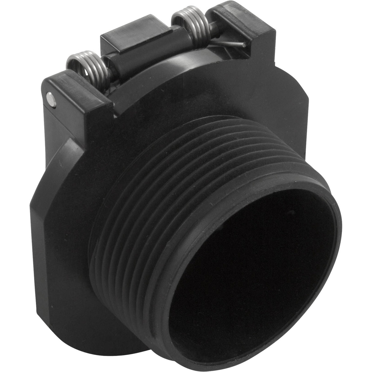 Vac Lock 1 1/2"Mpt - Black : 600 - 2201 - Waterway Plastics - 806105229502 - All Pool Parts