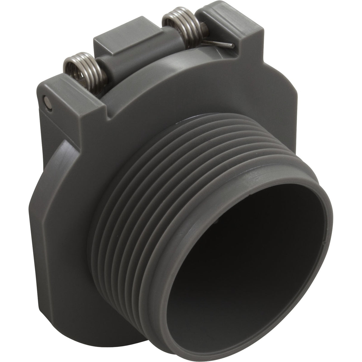 Vac Lock 1 1/2"Mpt - Dark Gray : 600 - 2209 - DKG - Waterway Plastics -  - All Pool Parts