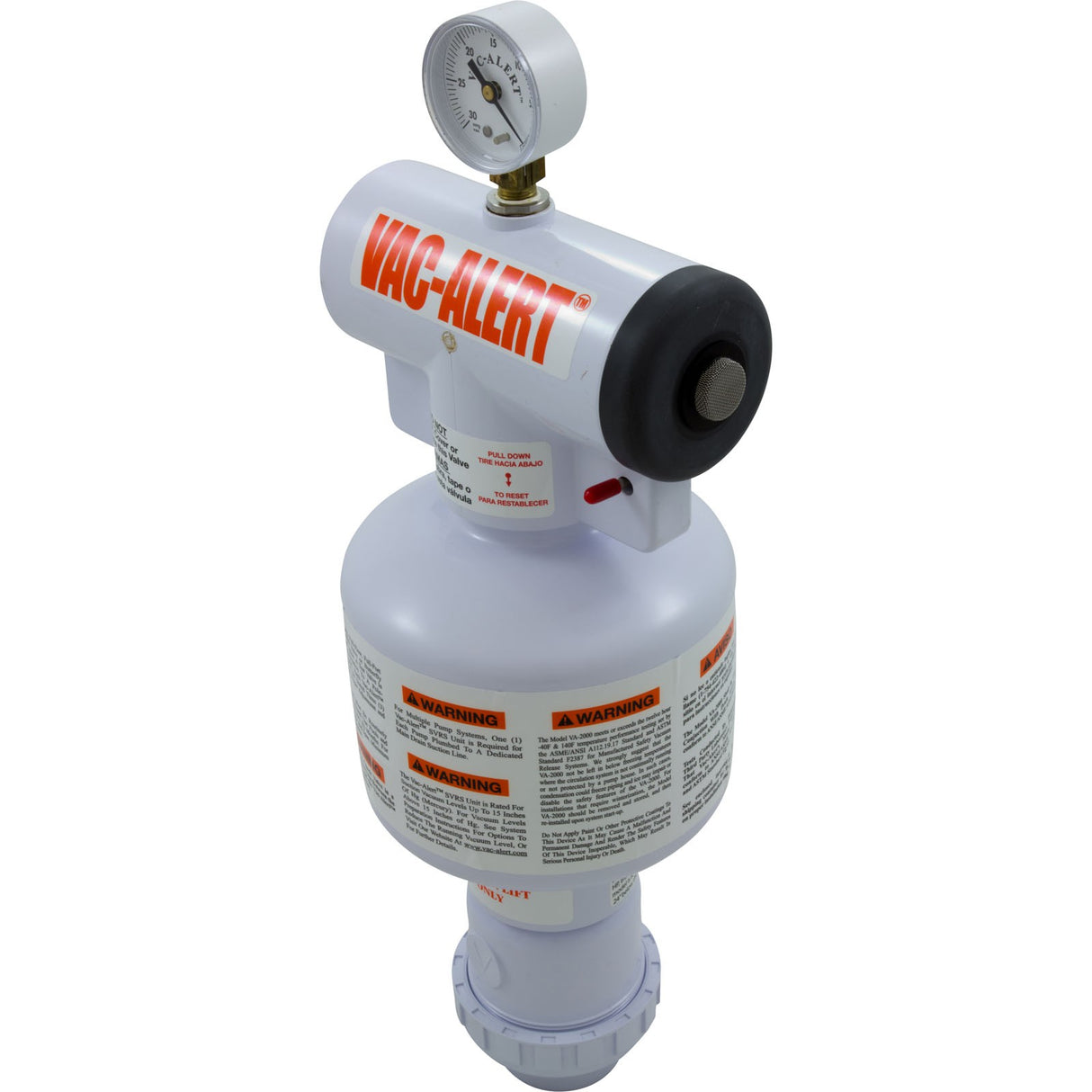 Vacuum Release, Vac - Alert VA - 2000 : VA - 2000L - Vac - Alert of California -  - All Pool Parts