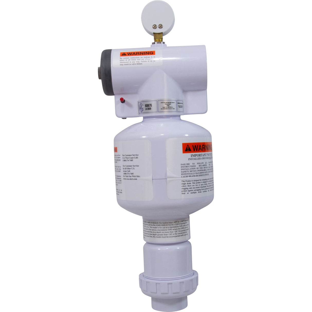 Vacuum Release, Vac - Alert, Underwater VA - 2000S : VAI - 42 - 101 - Vac - Alert of California -  - All Pool Parts