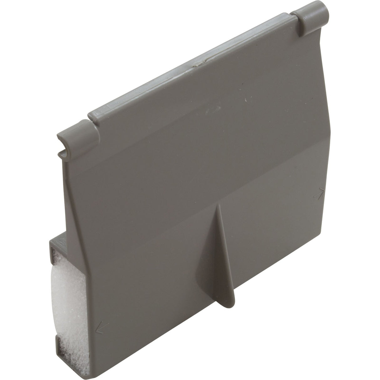 Weir, Waterway Front Access Skim Filter, Light Gray, w/ Foam : 550 - 4057 - Waterway - 806105536143 - All Pool Parts