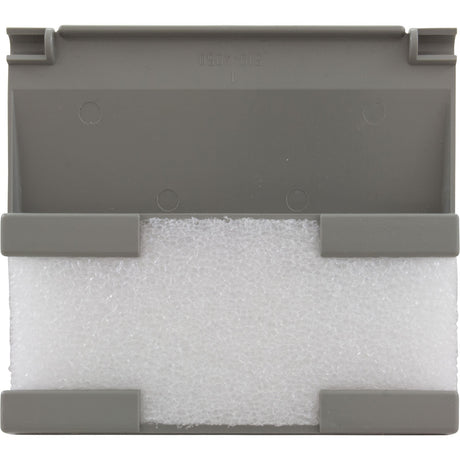 Weir, Waterway Front Access Skim Filter, Light Gray, w/ Foam : 550 - 4057 - Waterway - 806105536143 - All Pool Parts