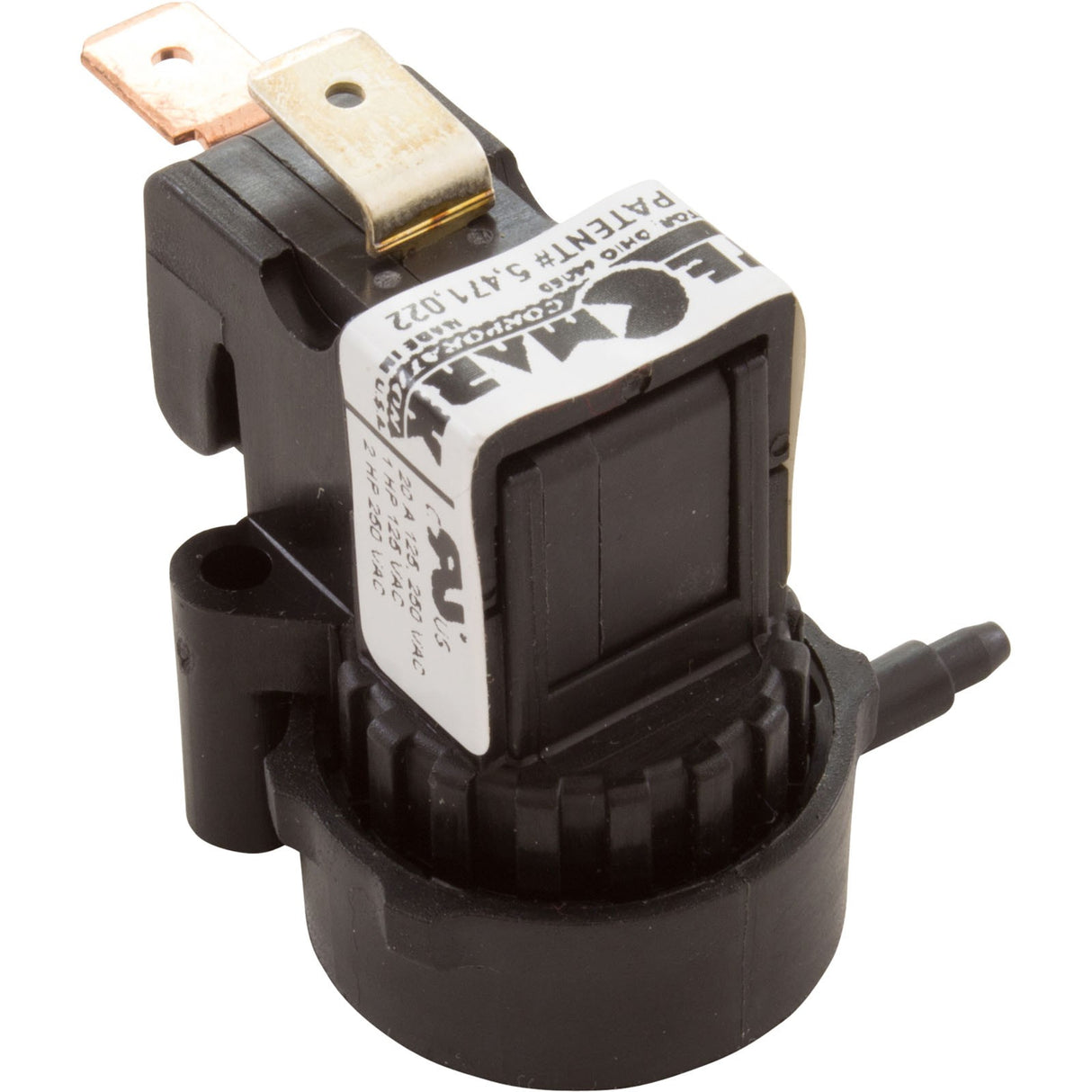 Air Switch, Tecmark, SPNO, 25 Amp, Latching, Side Spout : TBS410A - Tecmark -  - All Pool Parts