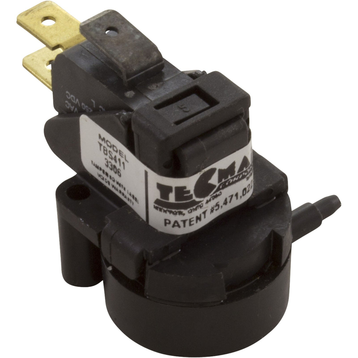 Air Switch, Tecmark, SPDT, 10 Amp, Latching, Side Spout : TBS411A - Tecmark -  - All Pool Parts
