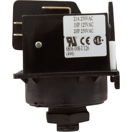 Air Switch, Herga, 4 Function, 20a, 3PDT, Thd, White Cam : 6806 - 008 - Herga Electric -  - All Pool Parts