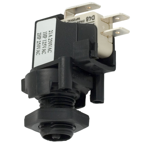 Air Switch, Herga, SPDT, 20A, thd, latch : 6871 - AEO - U126 - Herga Electric -  - All Pool Parts