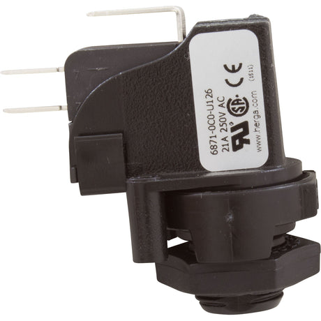 Air Switch, Herga, SPDT, momentary, Threaded Center Spout : 6871 - OCO - U126 - Herga Electric -  - All Pool Parts