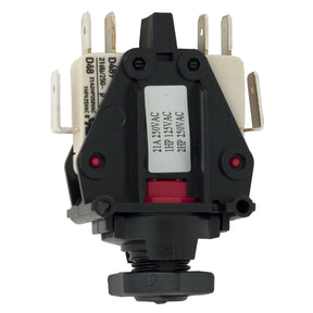 Air Switch, Herga, DPDT, 20A, thd, latch : 6872 - AEO - U126 - Herga Electric -  - All Pool Parts