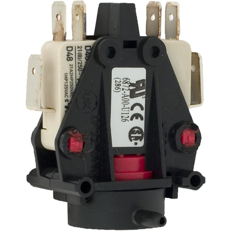 Air Switch, Herga, DPDT, 20A, Side Spout, latch : 6872 - AOO - U106 - Herga Electric -  - All Pool Parts