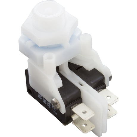 Air Switch, PresAir, DPDT, 9/16" Center Spout, 25A, Latching : TVA225B - Senasys -  - All Pool Parts