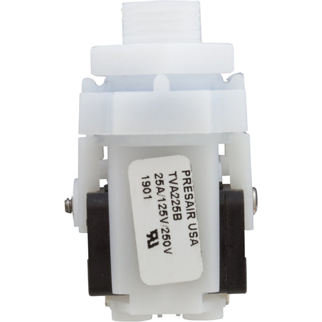 Air Switch, PresAir, DPDT, 9/16" Center Spout, 25A, Latching : TVA225B - Senasys -  - All Pool Parts