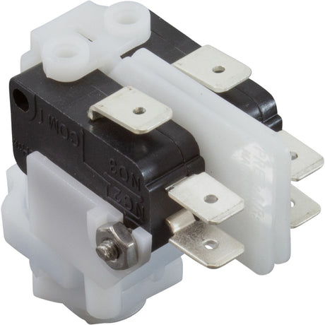 Air Switch, PresAir, DPDT, 9/16" Center Spout, 21A, Momentary : TVM211B - Senasys -  - All Pool Parts