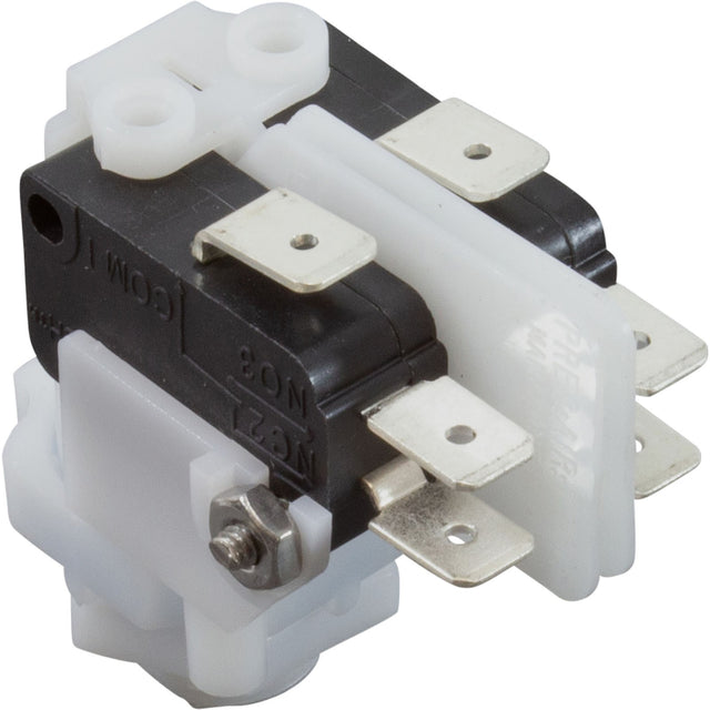 Air Switch, PresAir, DPDT, 9/16" Center Spout, 21A, Momentary : TVM211B - Senasys -  - All Pool Parts