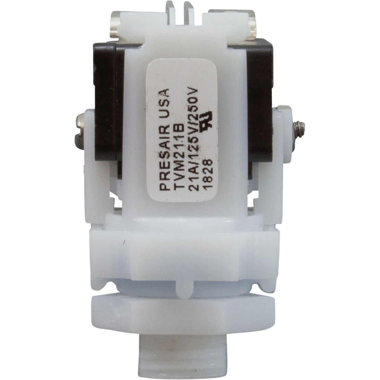 Air Switch, PresAir, DPDT, 9/16" Center Spout, 21A, Momentary : TVM211B - Senasys -  - All Pool Parts