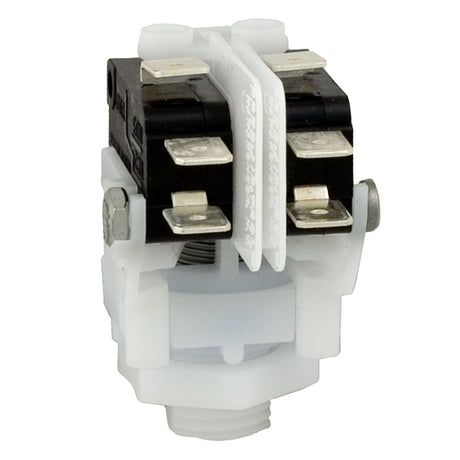 Air Switch, Presair, Tinytrol, DPDT, Latch, threadedCtr Spout : TVA211B - Pres:Air:Trol -  - All Pool Parts