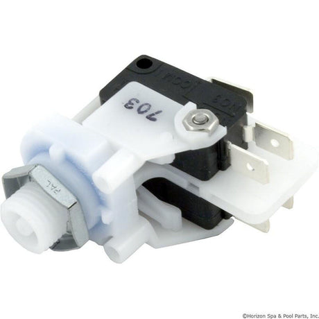 Air Switch, Presair, Tinytrol, DPDT, mom, threadedCtr Spout : TVM211A - Pres:Air:Trol -  - All Pool Parts