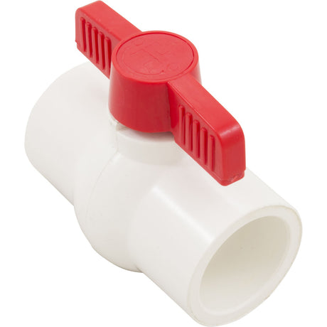 1 1/2" Pvc Compact Ball Vlvsoc Epdm Tpv White : QVC1015SSEW - Hayward - 610377084598 - All Pool Parts