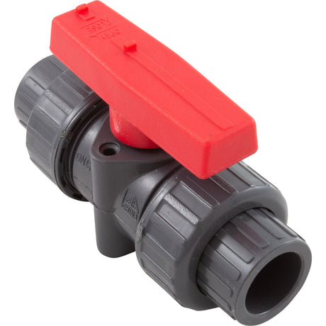 True Union Ball Vlv Gray 1/2" Pvc Epdm Soc/Thd : TBB1005CPEG - Hayward - 610377091398 - All Pool Parts