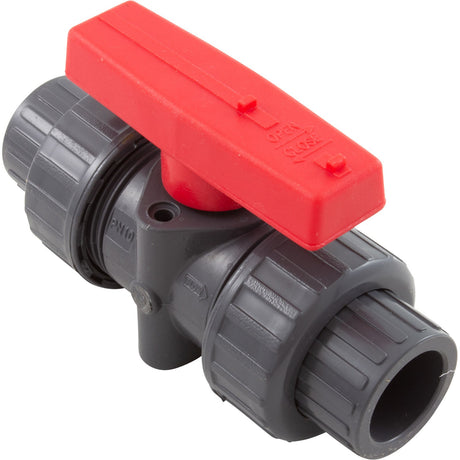 True Union Ball Vlv Gray 1/2" Pvc Epdm Soc/Thd : TBB1005CPEG - Hayward - 610377091398 - All Pool Parts