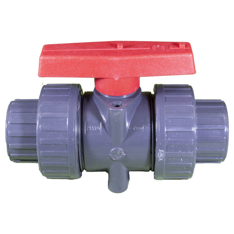 True Union Ball Vlv Gray 1" Pvc Epdm Soc/Thd : TBB1010CPEG - Hayward - 610377091473 - All Pool Parts