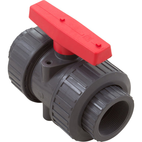True Union Ball Vlv Gray 1 - 1/2" Pvc Epdm Soc/Thd : TBB1015CPEG - Hayward - 610377091602 - All Pool Parts
