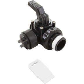 Ball Valve, Hayward Deluxe 3 - Way, 1 - 1/2"mpt : SP0727 - Hayward - 610377045100 - All Pool Parts