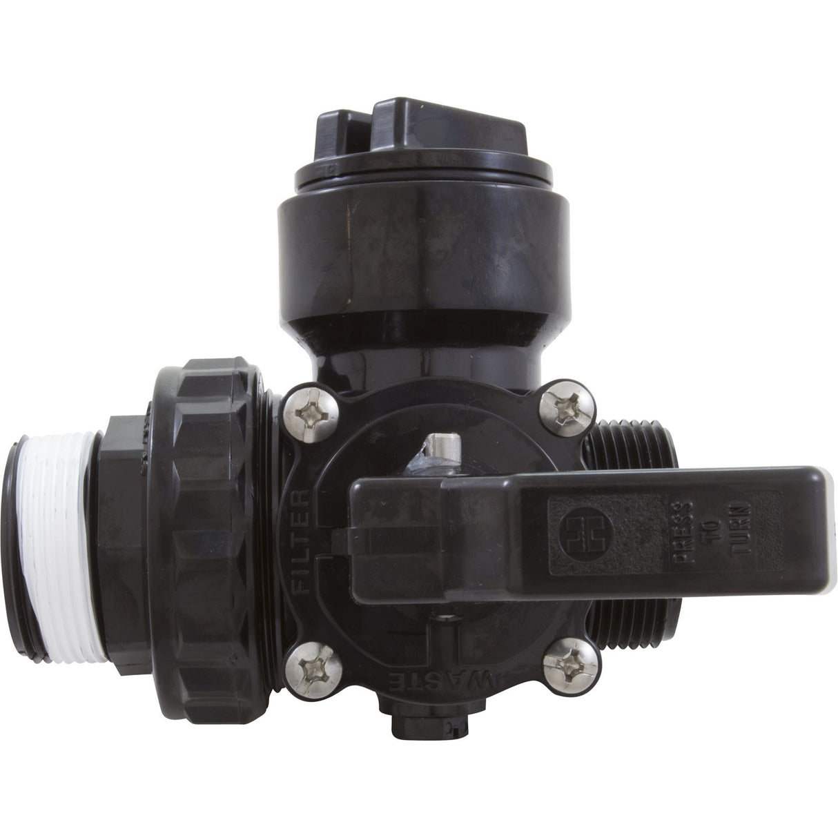 Ball Valve, Hayward Deluxe 3 - Way, 1 - 1/2"mpt : SP0727 - Hayward - 610377045100 - All Pool Parts