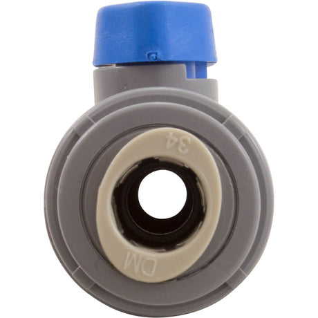 Ball Valve, Rola - Chem, Quick Connect, 3/8" Tubing x 1/4"mpt : 7125190 - Rola - Chem/Paradise Industries - 757706003049 - All Pool Parts