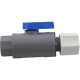 Ball Valve, SMC Series 638, 1/4"fpt x 3/8" Tube : 22193 - US Plastics -  - All Pool Parts