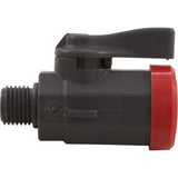 Ball Valve, Praher, 1/4"mpt x 1/4"fpt, Without Fittings : LC - PV - Praher - 88553100056 - All Pool Parts