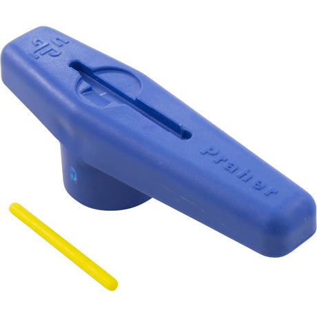 Handle, Praher PVC Single Union Ball Valves, 1 - 1/2", Blue : SU - 150 - 1B - Praher Canada Ltd -  - All Pool Parts