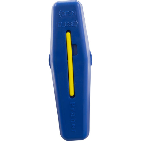Handle, Praher, 2" Ball Valve, Blue : SU - 200 - 1B - Praher - 806105102874 - All Pool Parts