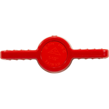 Replacement Handle, 1 - 1/2" HMIP Ball Valve, Red : HMIP150HANDLE - Generic - 642026002660 - All Pool Parts