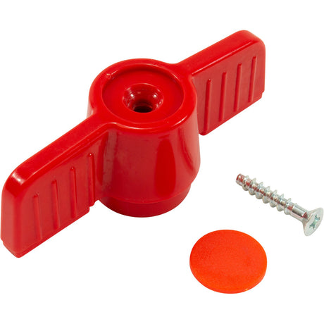 Replacement Handle, 1 - 1/2" HMIP Ball Valve, Red : HMIP150HANDLE - Generic - 642026002660 - All Pool Parts