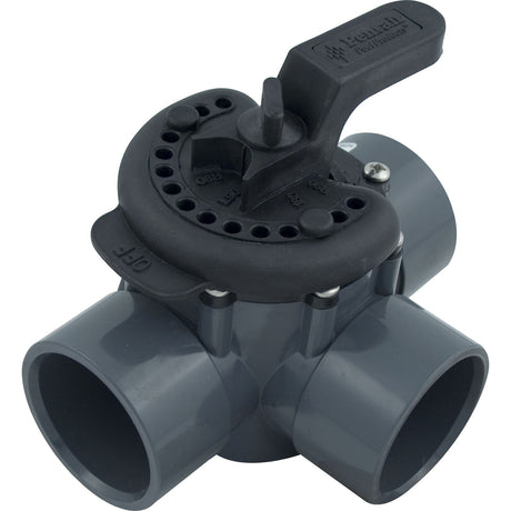 Diverter Valve, Pentair, 2 - 1/2" Spigot x 2" Slip, 3 Way : 263028 - PacFab/Pentair - 788379644307 - All Pool Parts