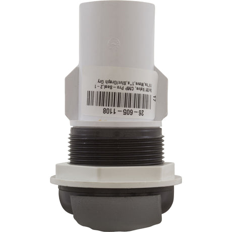 On/Off Valve, CMP Pro - Seal, 2 - 1/16"hs, Wave, 1"s, Slvr/Graph Gry : 25036 - 707 - 000 - Custom Molded Products -  - All Pool Parts