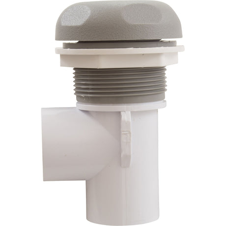 On/Off Valve, CMP Mushroom, 2 - 1/16"hs, Scalloped, 1"s, Gray : 25036 - 219 - 000 - Custom Molded Products -  - All Pool Parts