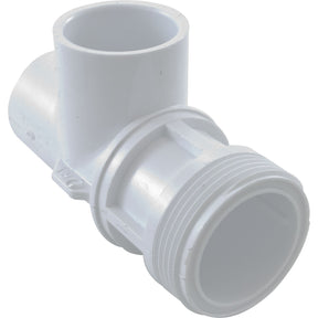Body, Waterway Single Port On/Off Valve, 1 - 13/16"mpt, White : 602 - 4320 - Waterway Plastics - 806105104434 - All Pool Parts