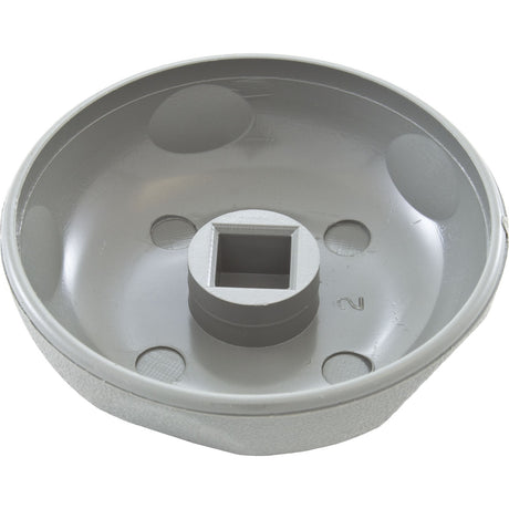 Knob, Waterway Single Port On/Off Valve, 2 - 1/2"fd, Gray : 602 - 4357 - Waterway Plastics - 806105104724 - All Pool Parts