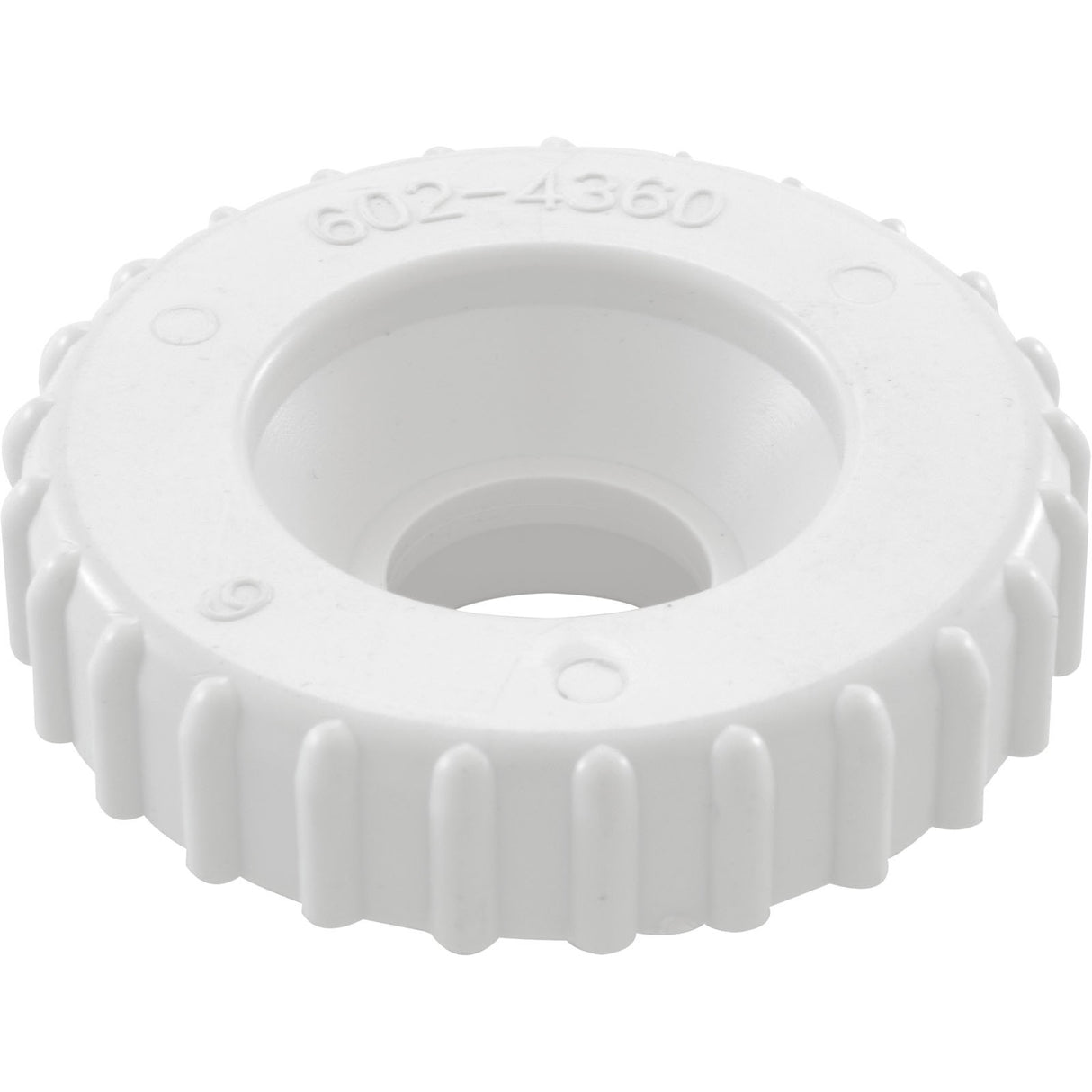 Cap, Waterway Single Port On/Off Valve, White : 602 - 4360 - Waterway Plastics - 806105104762 - All Pool Parts