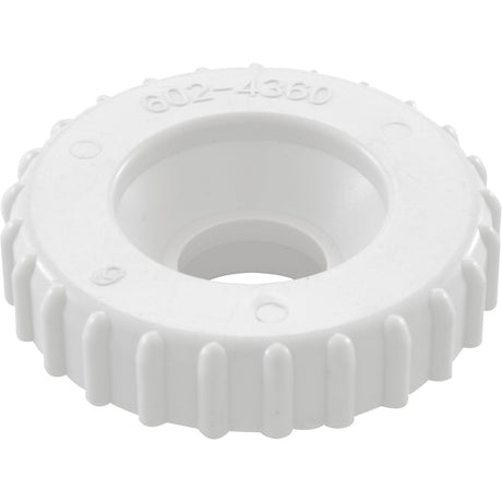 Cap, Waterway Single Port On/Off Valve, White : 602 - 4360 - Waterway Plastics - 806105104762 - All Pool Parts