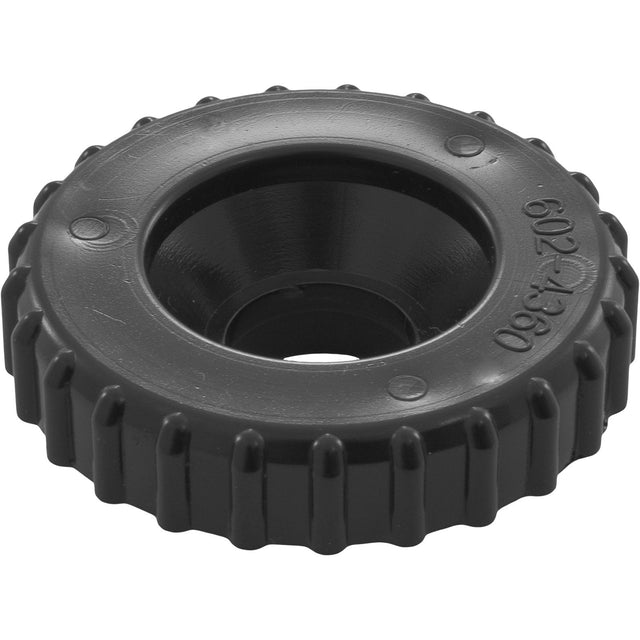 Cap, Waterway Single Port On/Off Valve, Black : 602 - 4361 - Waterway Plastics - 806105104779 - All Pool Parts